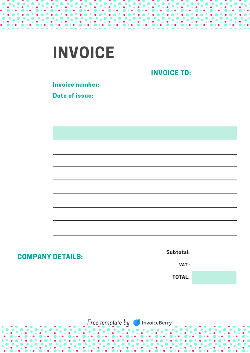 Free Invoice Templates